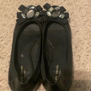 Kate Spade jeweled ballet flats